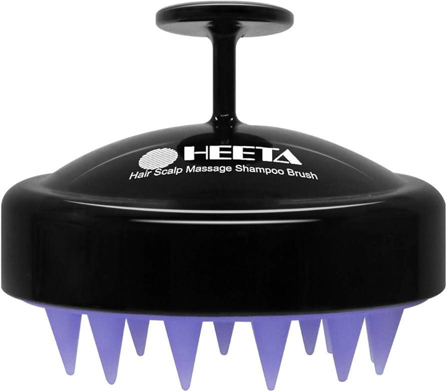 HEETA Hair Scalp Massager, Scalp Scrubber with Soft Silicone Bristles for Hair Growth & Dandruff ... | Amazon (US)