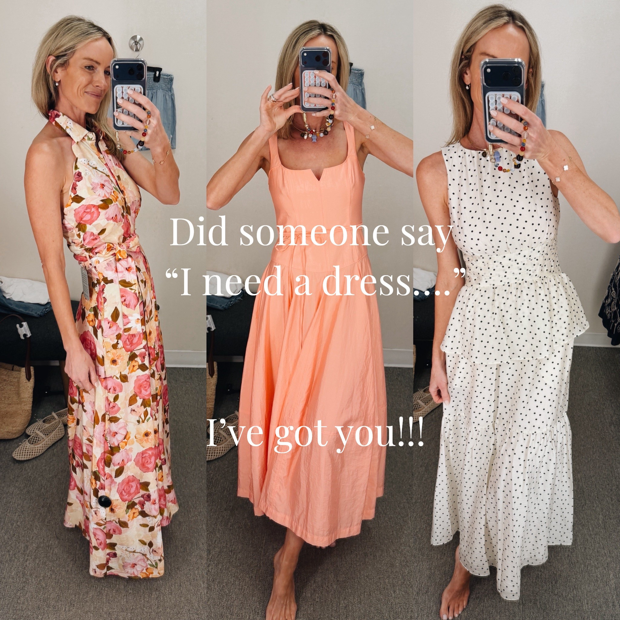 I have never received so many messages for dresses!! Found some good ones here 🩷 sizes :
2’s or smalls!!! 
I am 5’7 and usually a 2/26