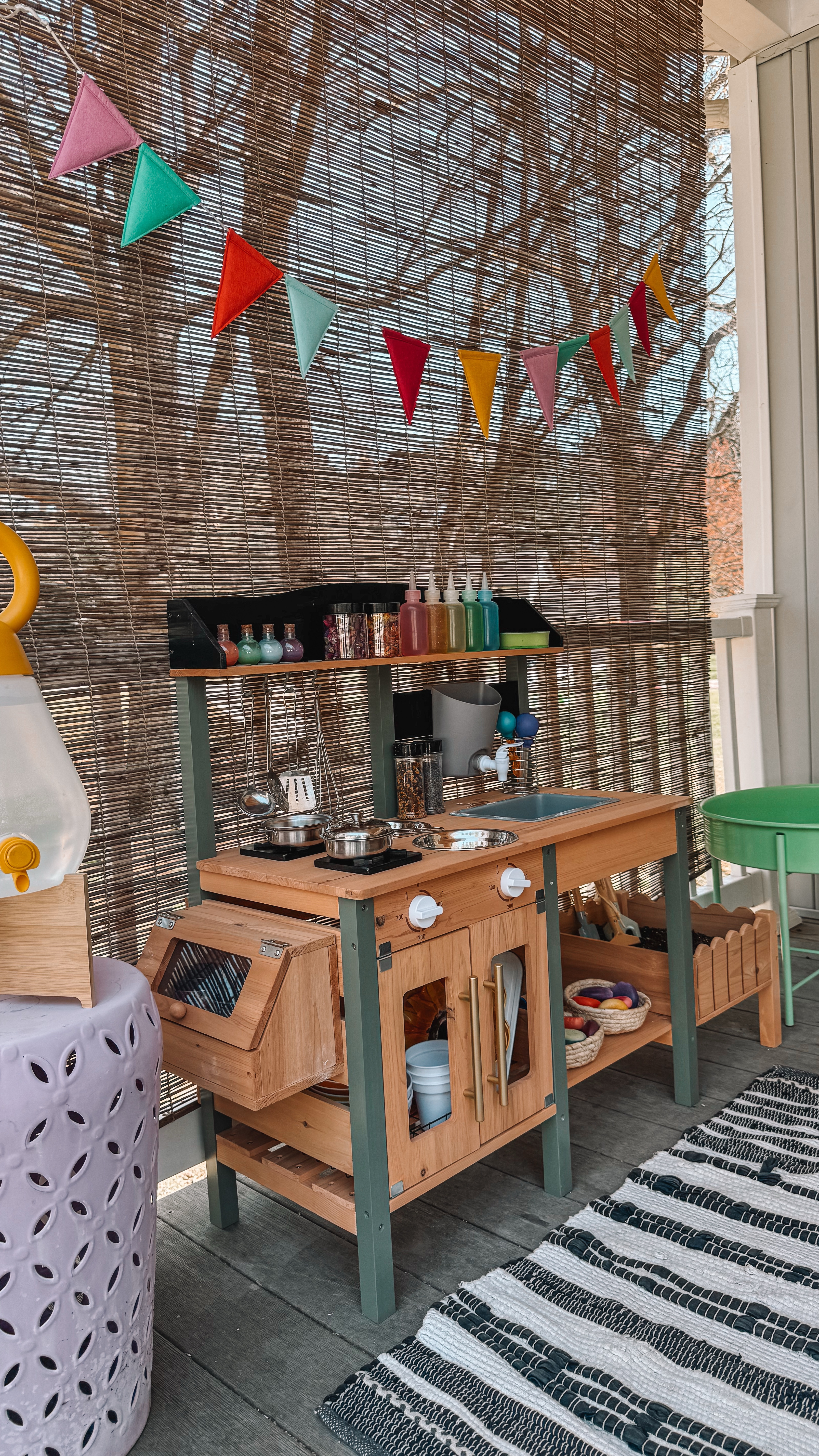 RESTOCKING my toddler mud kitchen / potion station ✨🌈

#LTKSeasonal #LTKHome #LTKKids