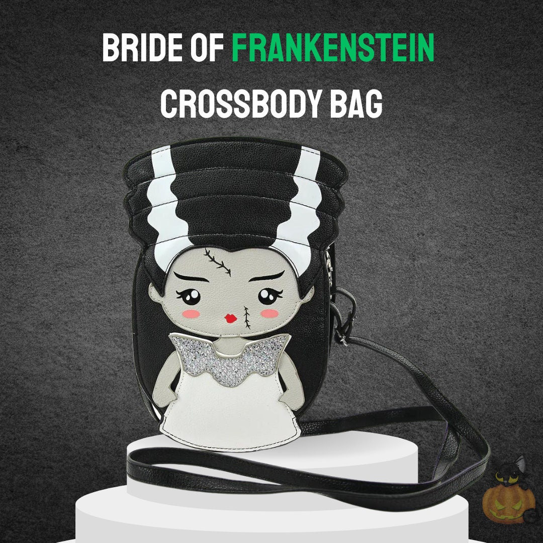 Bride of Frankenstein Crossbody Bag - Etsy | Etsy (US)