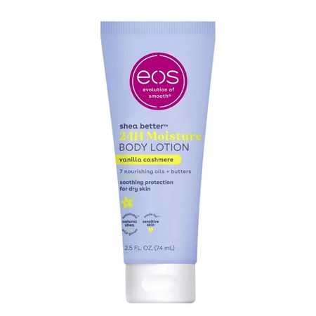 eos Shea Better Travel Size Body Lotion- Vanilla Cashmere, 2.5 fl oz | Walmart (US)
