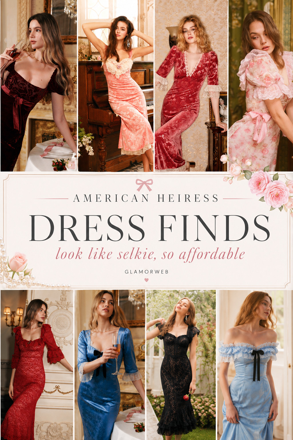 Soft, romantic, and effortlessly luxe… these American Heiress dress finds are giving modern-day princess energy 💐✨ think Selkie-inspired silhouettes with dreamy lace, delicate florals, and the kind of femininity that turns every moment into an occasion.

Whether it’s date night, homecoming, a birthday dinner, or just dressing up for yourself — these pieces feel timeless, elegant, and oh-so-beautiful… without the luxury price tag 💕

Serving vintage romance, soft glam, and main character energy all in one 🎀

#americanheiress #glamorweb #softglamstyle #romanticfashion #selkieinspired #princesscore #feminineaesthetic #luxelookforless #datenightstyle #birthdayoutfitideas #homecominglook #vintageinspiredfashion #elegantstyle #dreamydresses #girlyvibes #floraldressstyle #puffsleeves #modernprincess #chicandfeminine #affordableluxury #styleinspo2026 #viraloutfits #dressgoals #ootdglam #timelessfashion ✨ 

 #LTKSeasonal #LTKSaleAlert #LTKWedding