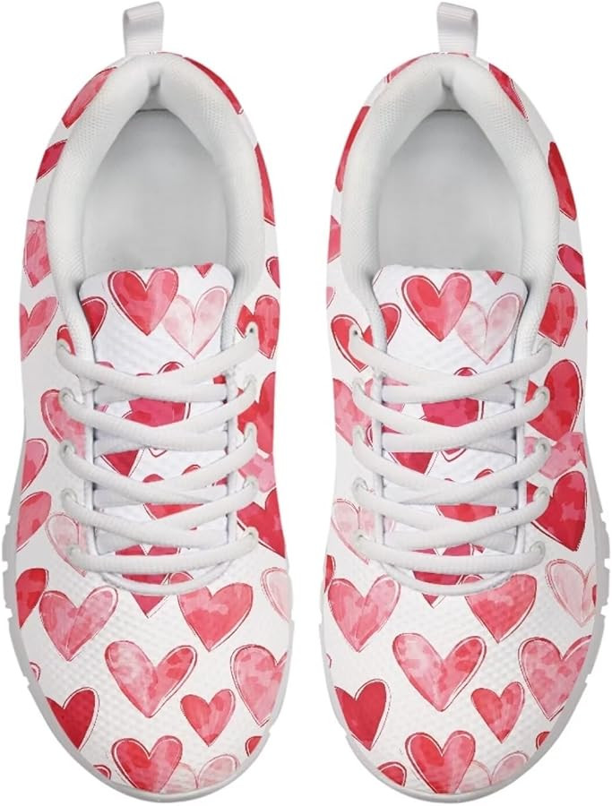 POLERO Lightweight Sneakers Shoes for Women Casual Breathable Mesh Running Training Shoes Ladies ... | Amazon (US)