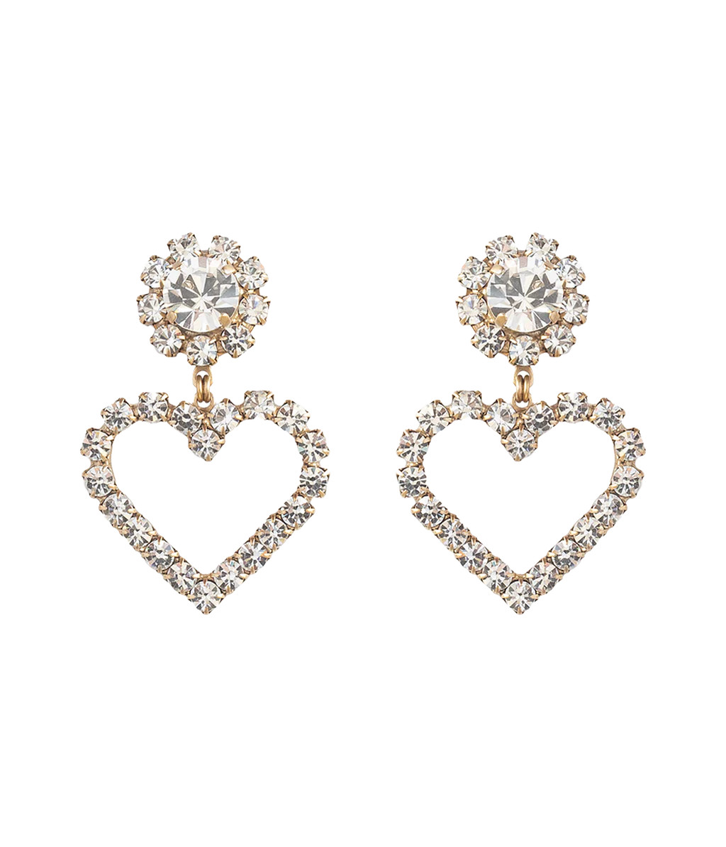 Cupid Heart Earrings | Loren Hope Designs