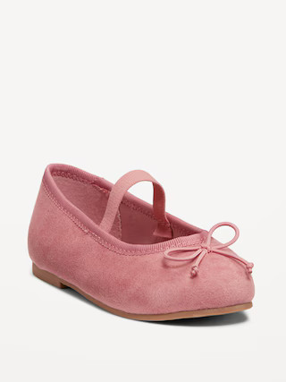 Faux-Suede Ballet Flats for Toddler Girls | Old Navy (US)