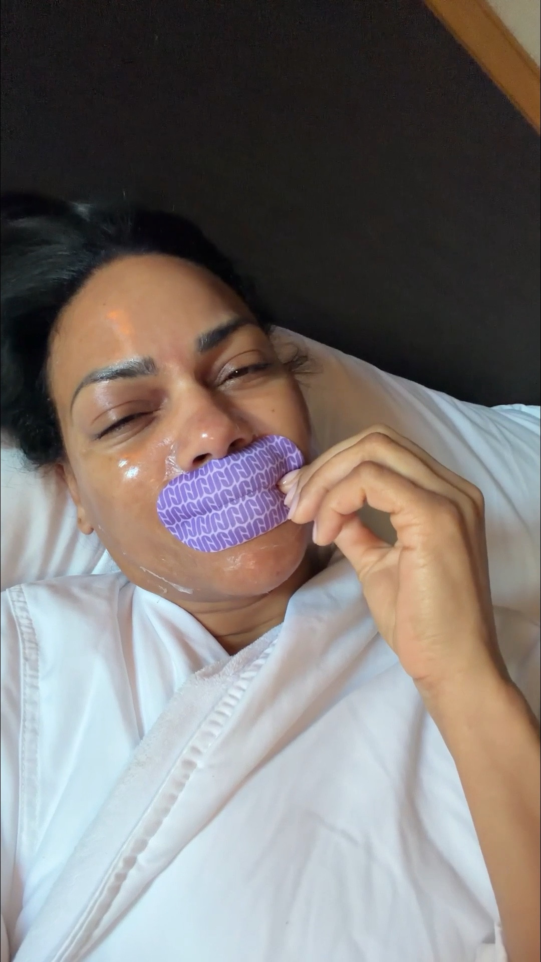 Mouth tape that’s a hydrating lip and marionette line mask? Say less. Also linked my roll of mouth tape that’s I cut to size. 

#LTKOver40 #LTKdayinmylife