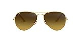 Ray-Ban Rb3025 Classic Gradient Aviator Sunglasses | Amazon (US)