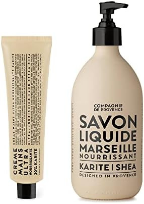 Compagnie de Provence Liquid Marseille Soap and Hand Cream Set, Pretty Hands | Amazon (US)