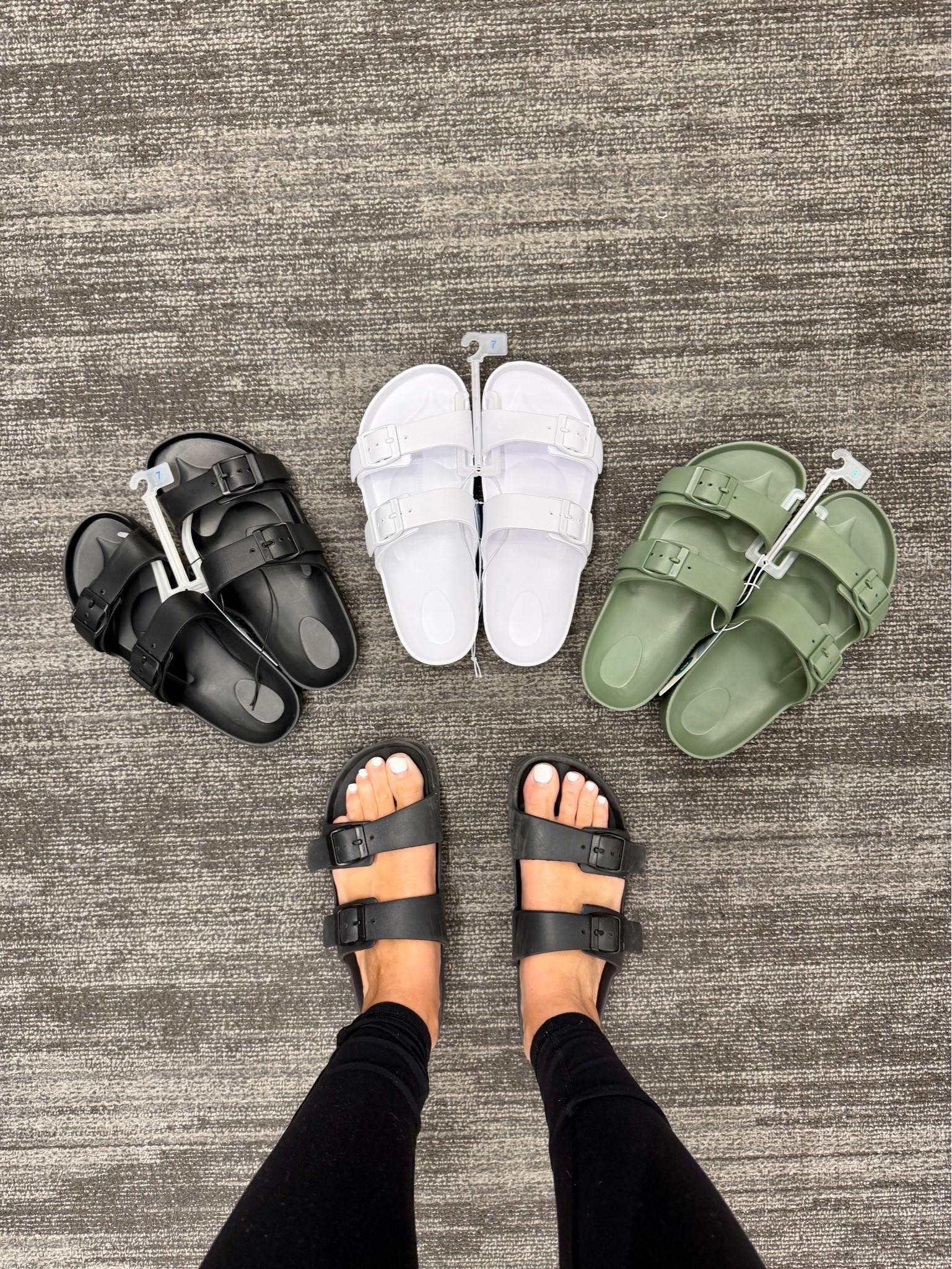 I am a 10.5 and I wear a size 10- size down 1/2 size 

Summer Staples, Memorial Day sale, Memorial Day deals, tall, active dress, tall fashion, jean shorts, tall, jumpsuit, midi dress, wide leg jeans, flowy pants, Palazzo pants, long torso swimwear, summer sandals, skort

#LTKTall #LTKSaleAlert #LTKSeasonal