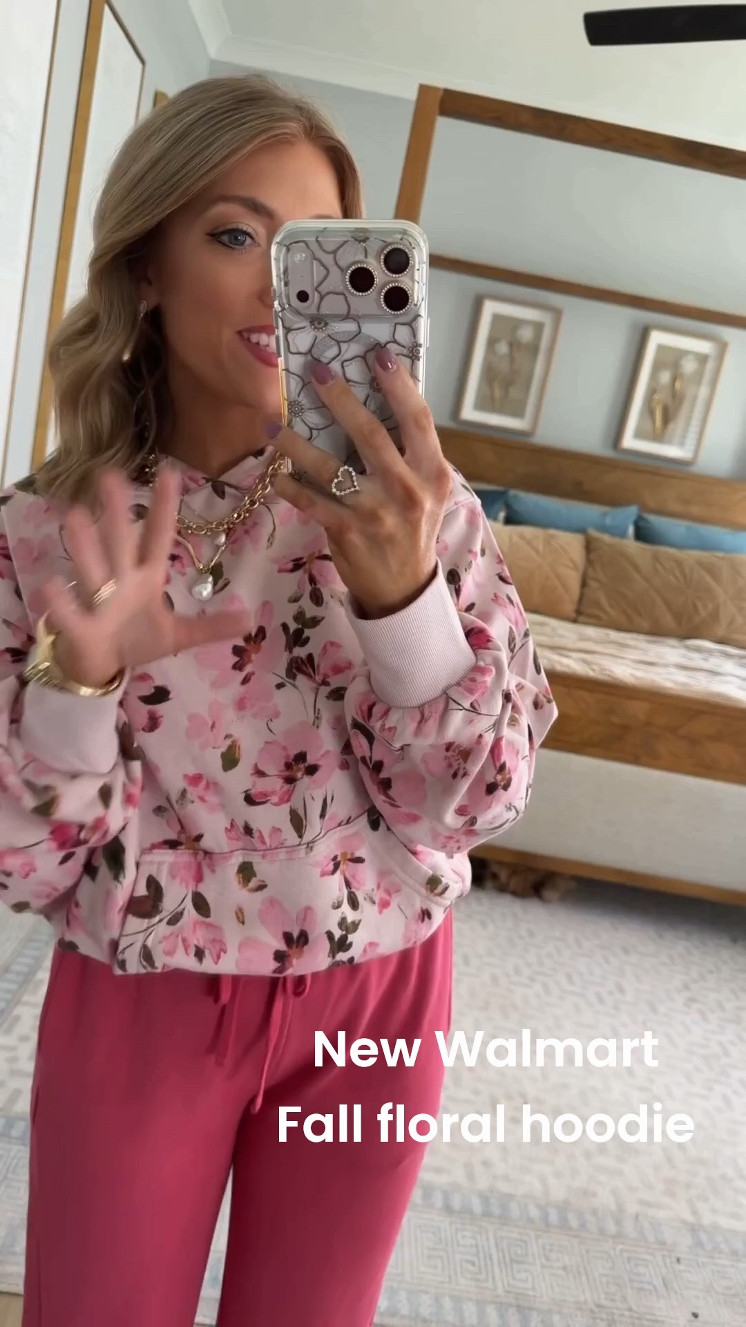 PINK perfection! 🌸💗 Walmart just dropped the cutest new fashion arrivals and this outfit immediately caught my eye! The floral pullover paired with these bright pink wide leg pants is such a fun way to bring color into your fall wardrobe. Add neutral ankle boots and you have the cutest casual outfit for everything from school drop-off to lunch with the girls!

#walmartfashion #walmartfinds #walmartnewarrivals #walmartstyle #walmartfashionfinds #pinkoutfit #fallfashion #falloutfitideas #affordablefashion #casualstyle #widelegpants #womensfashion

#LTKootd #LTKPetite