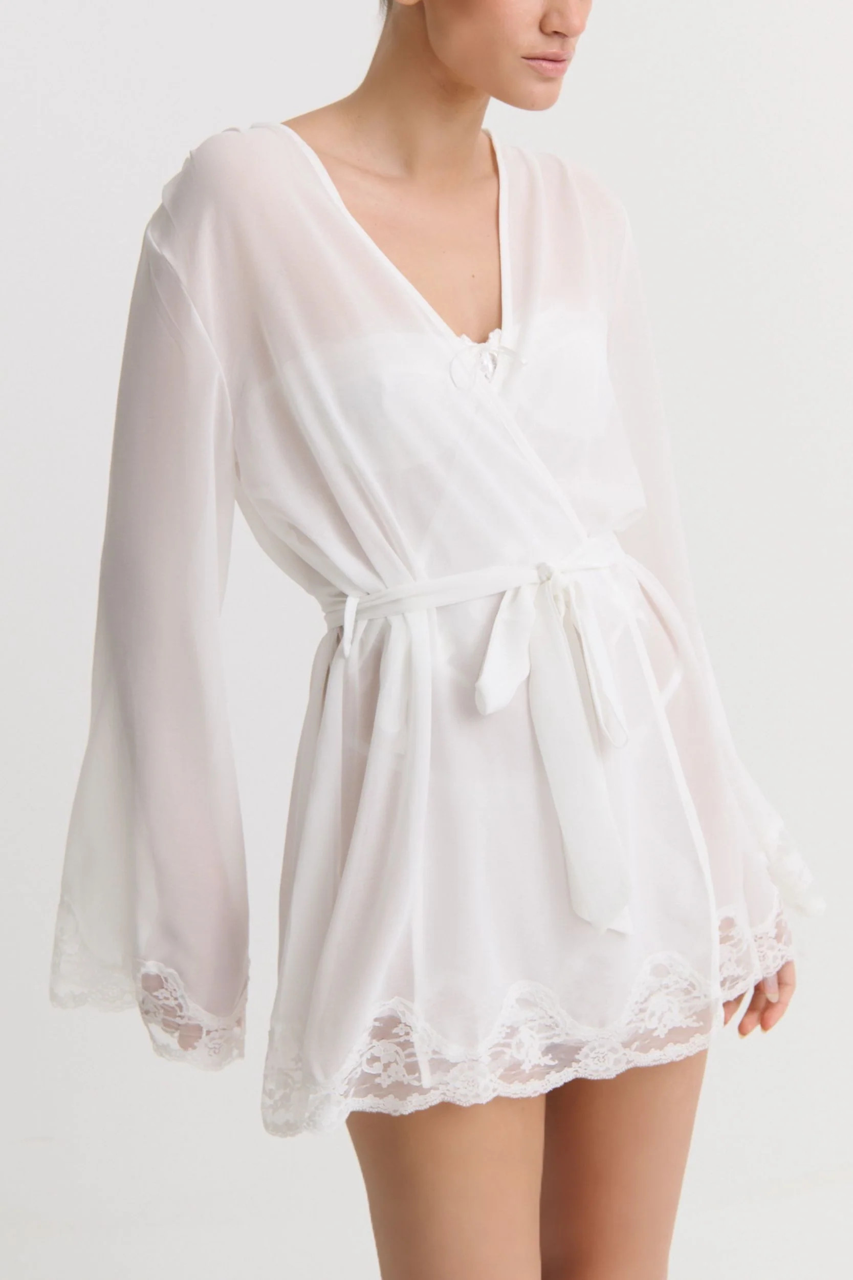 Harley Robe Ivory | Kat the Label US