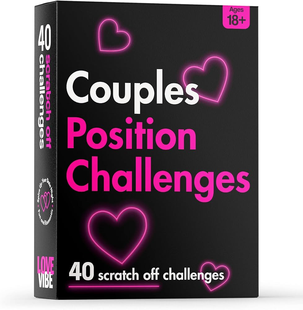 Valentines Day Gifts for Him Her - 40 Position Challenges Scratch Off Cards for Him, Her, Girlfri... | Amazon (US)