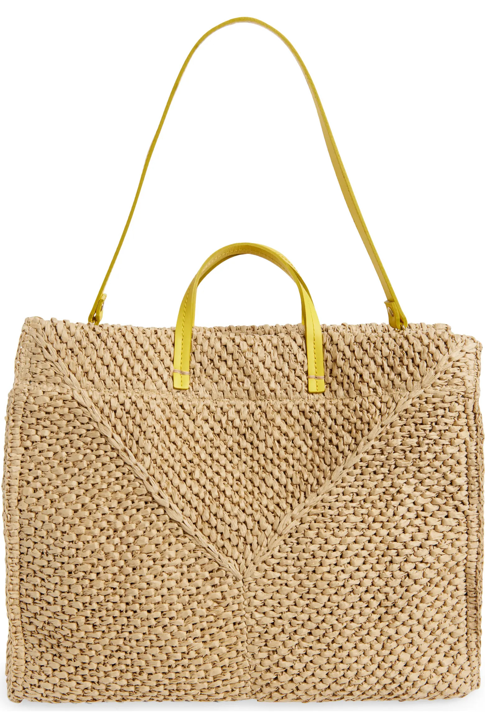 Simple Woven Raffia Tote Bag (Women) | Nordstrom | Nordstrom