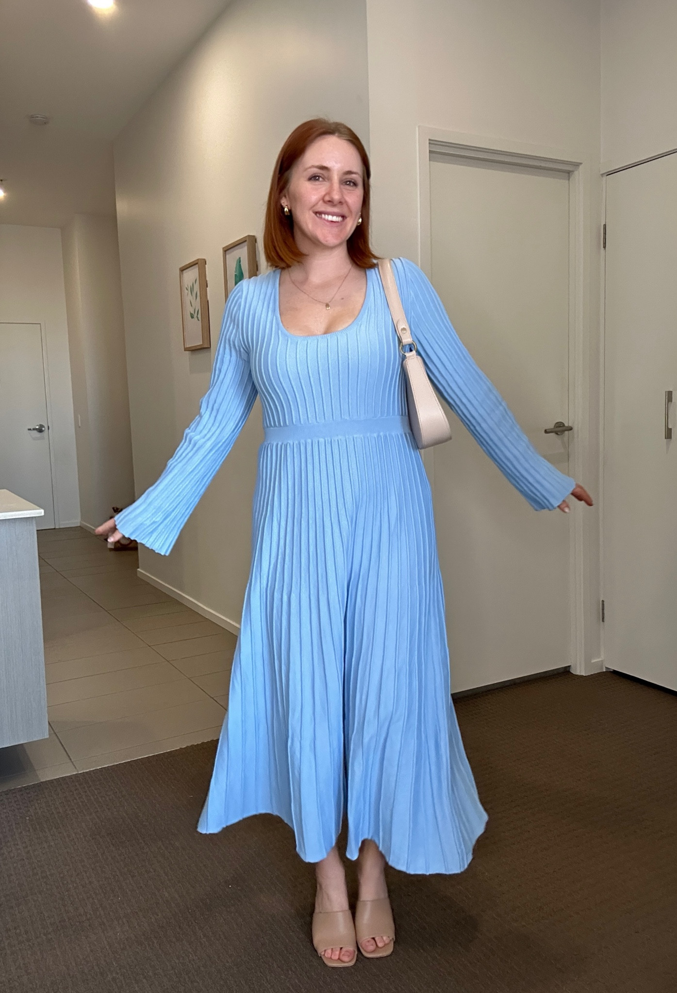 Warm knit dress for winter weddings or work 

#LTKwedding #LTKaustralia #LTKworkwear