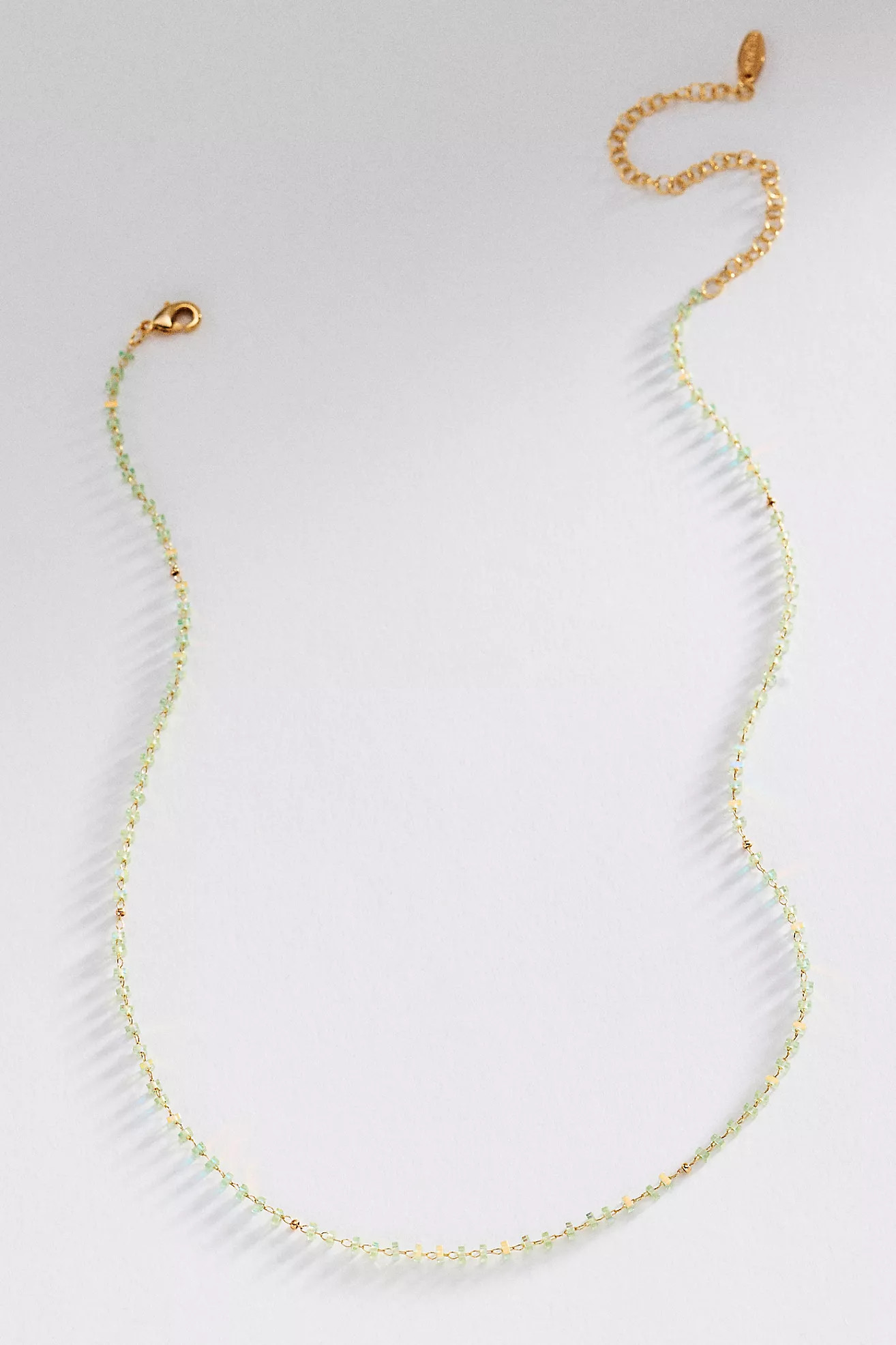 Multi-Color Delicate Beaded Necklace | Anthropologie (US)