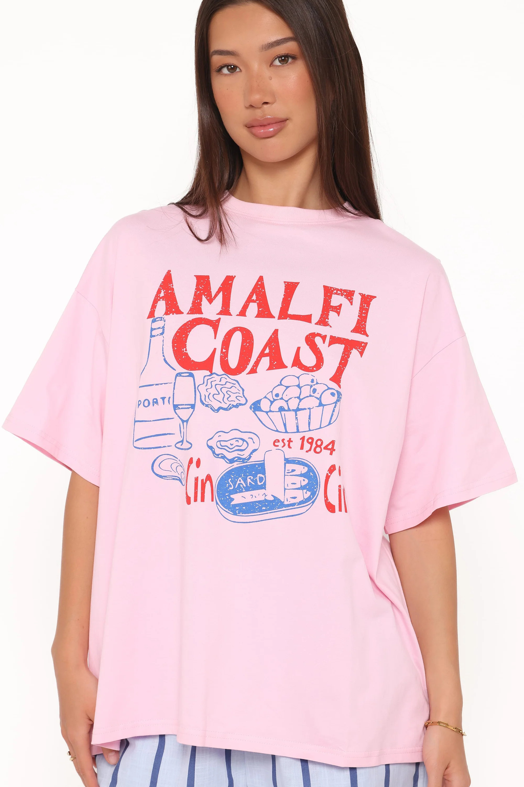 Bridget Short Set - Pink Amalfi Coast | Petal & Pup (US)
