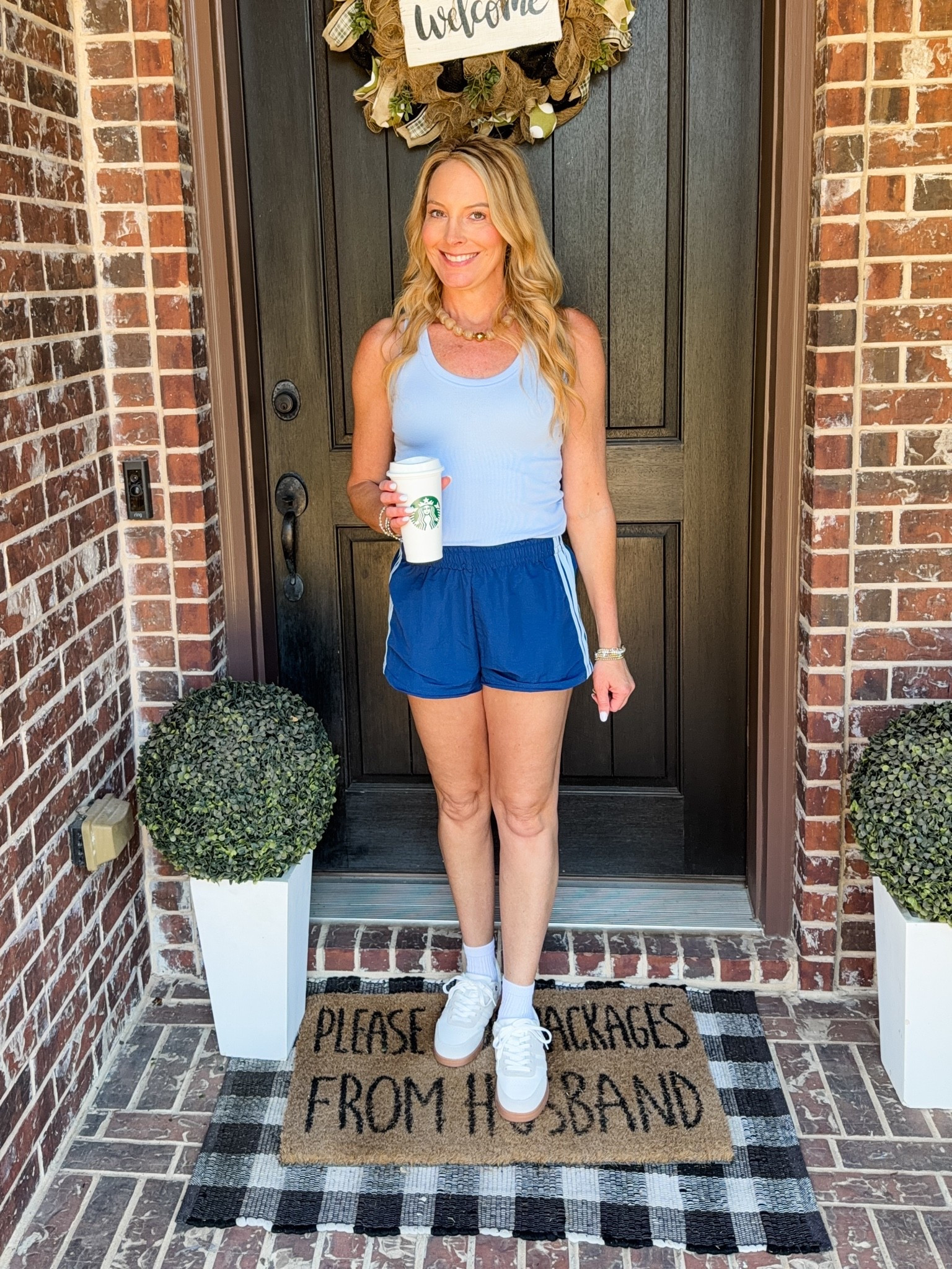 Loving these casual shorts. They are perfect for summer. They come in a set of 2. I’m wearing a size small. 

Easy outfits | summer outfits | casual outfits | shorts | tank top | tennis shoes | sneakers | Amazon

#LTKTravel #LTKActive #LTKootd