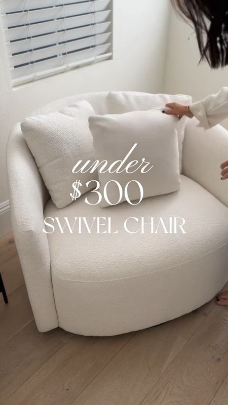Swivel chairs under $300!
They look and feel expensive but are not. Such great quality for the price ✨ #StylinAylinHome #Aylin

#LTKhome #LTKstyletip