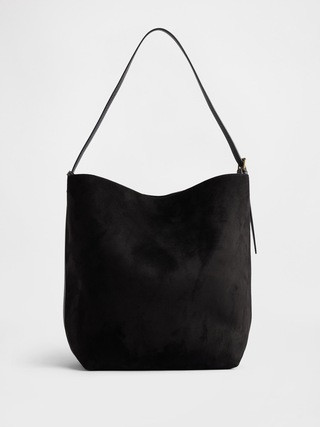 Vegan Suede Bucket Bag | Gap (US)