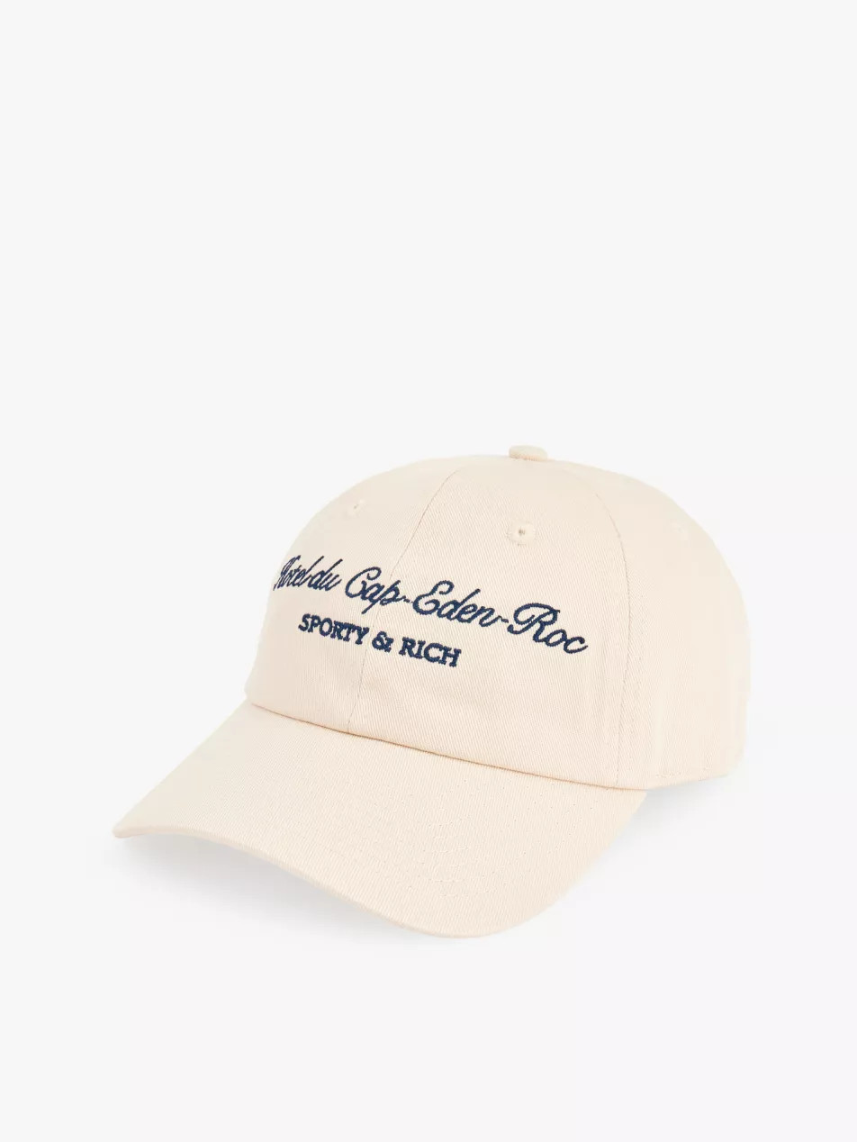 Eden logo text-embroidered cotton-twill cap | Selfridges