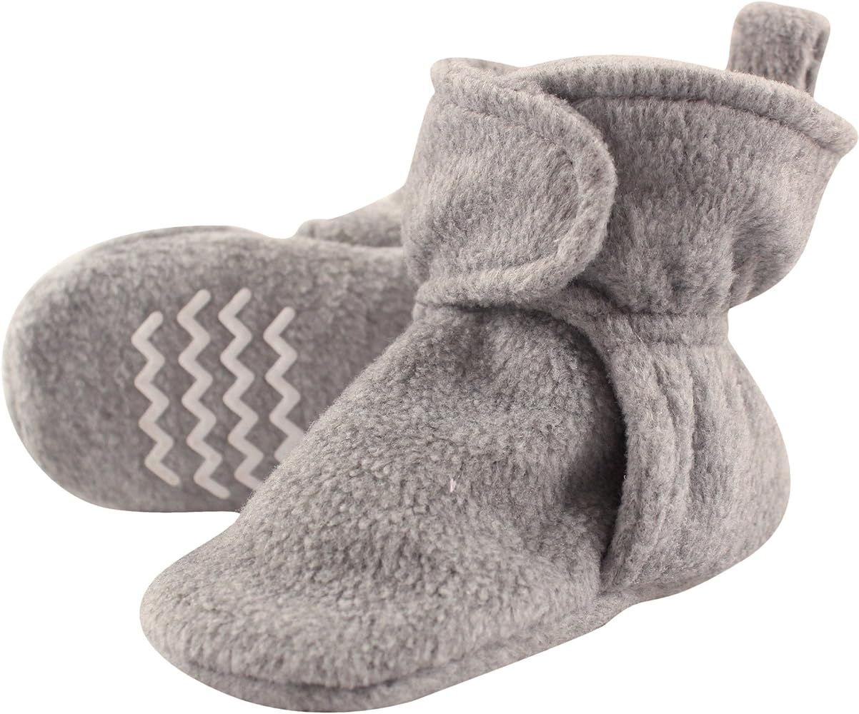 Hudson Baby Unisex-Child Cozy Fleece Booties Slipper Sock | Amazon (US)