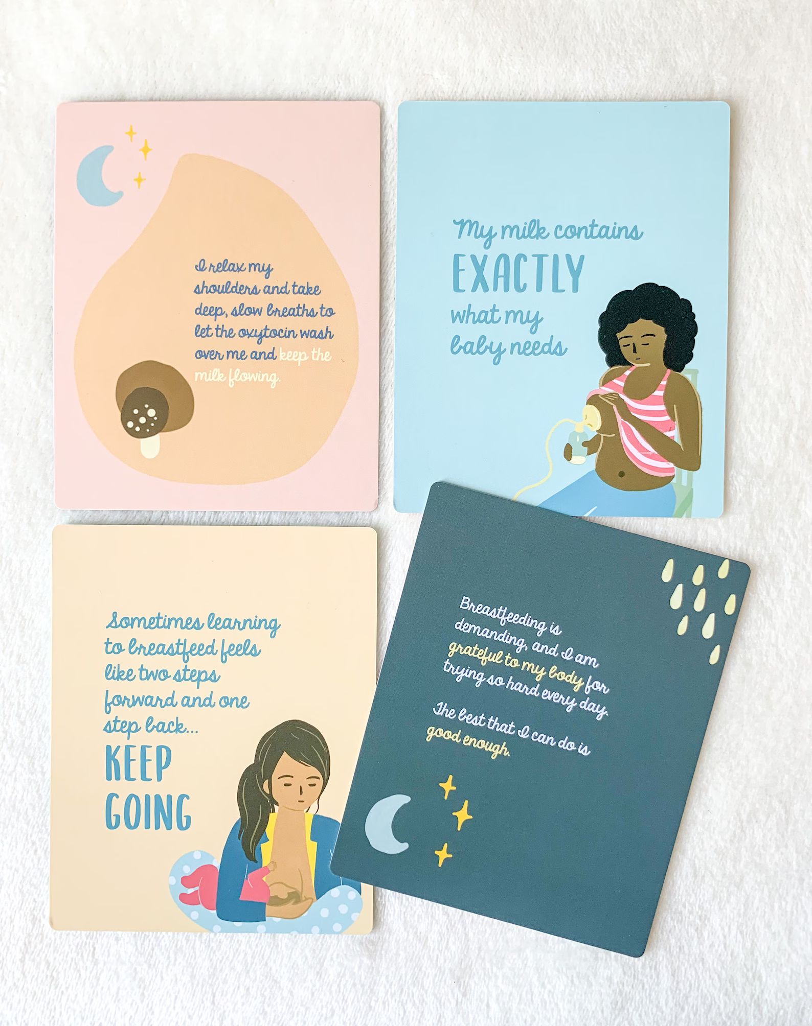 Feeding With Love Breastfeeding Affirmations: A Deck of 20 Affirmation Cards for Nursing and Pump... | Etsy (US)