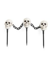 27in Outdoor Skull Fence | TJ Maxx