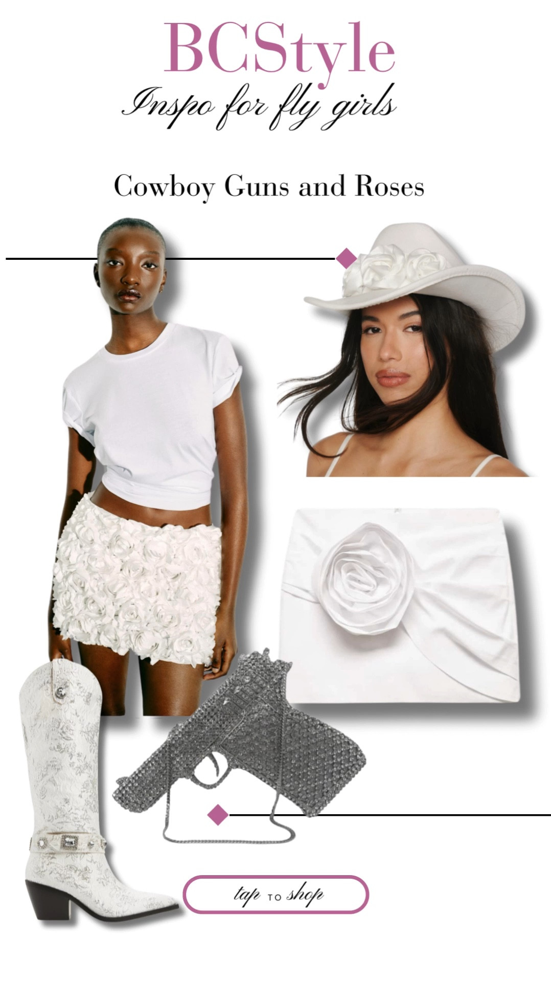 Country Concert Outfit: For this look, I’m inspired by this dope rose mini skirt available currently at Zara, but you know how that goes. Zara items are in the link in my IG bio! I tagged similar items below. 

#LTKstyletip #LTKFestival