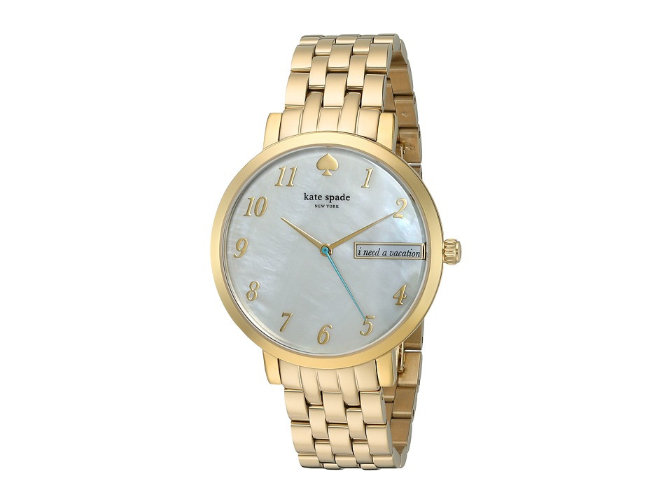 Kate Spade New York - Monterey - KSW1106 (White Mother-of-Pearl) Watches | Zappos