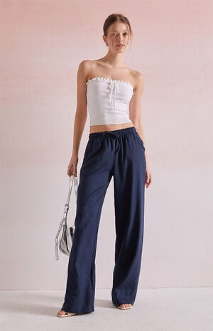 PacSun Linen Pull-On Pants | PacSun