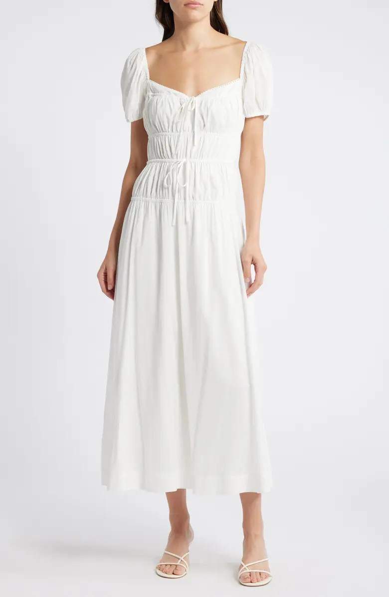Rhett Organic Cotton Midi DressReformation | Nordstrom