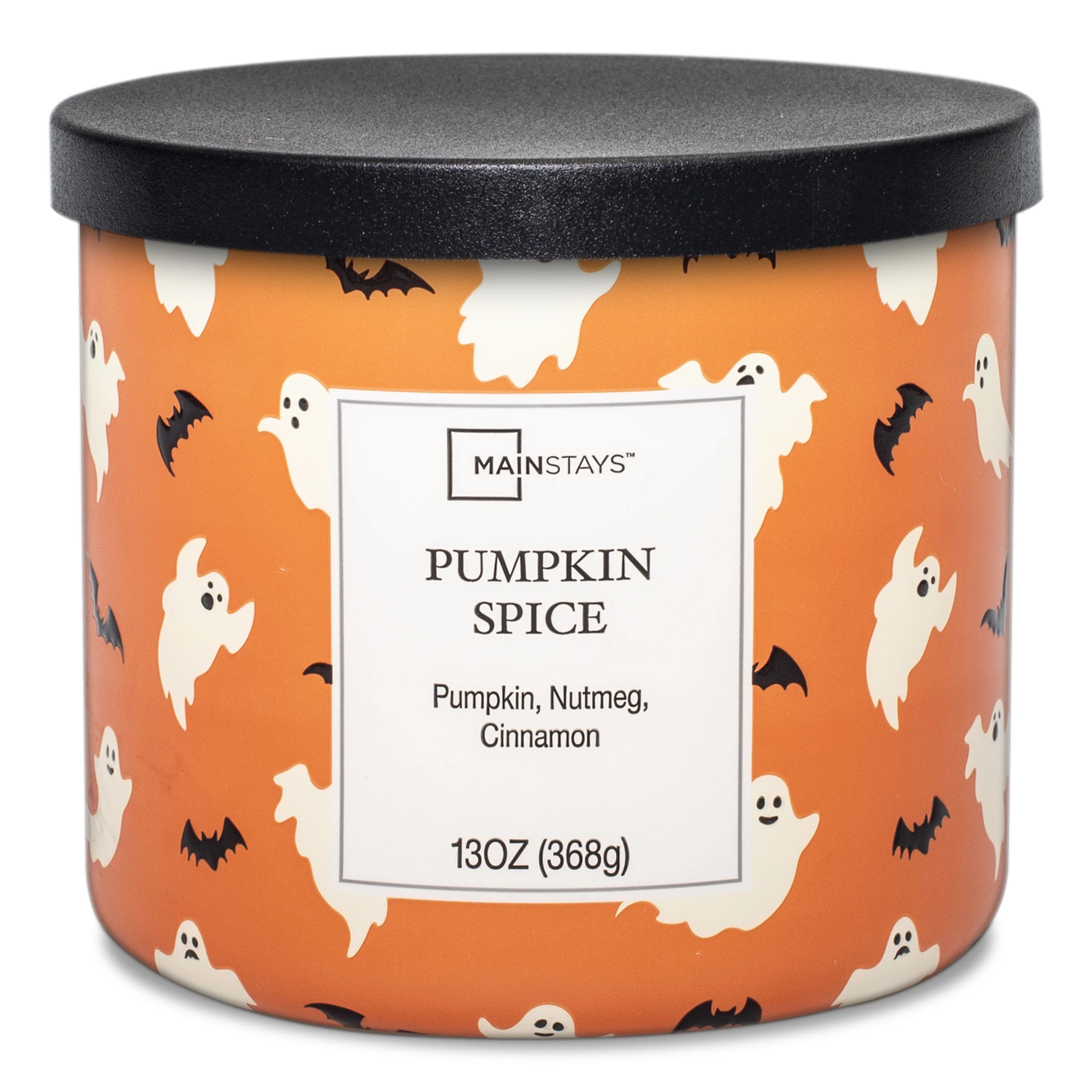 Mainstays Pumpkin Spice  Scented Wax Candle, 13 oz. | Walmart (US)