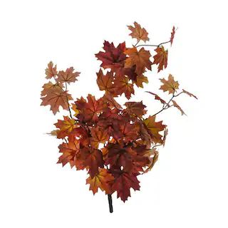 Burgundy Maple Leaves Bush by Ashland® | Michaels Stores