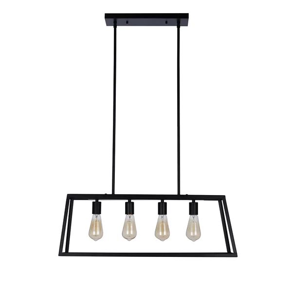 Ranieri 4 - Light Kitchen Island Square / Rectangle Pendant | Wayfair North America