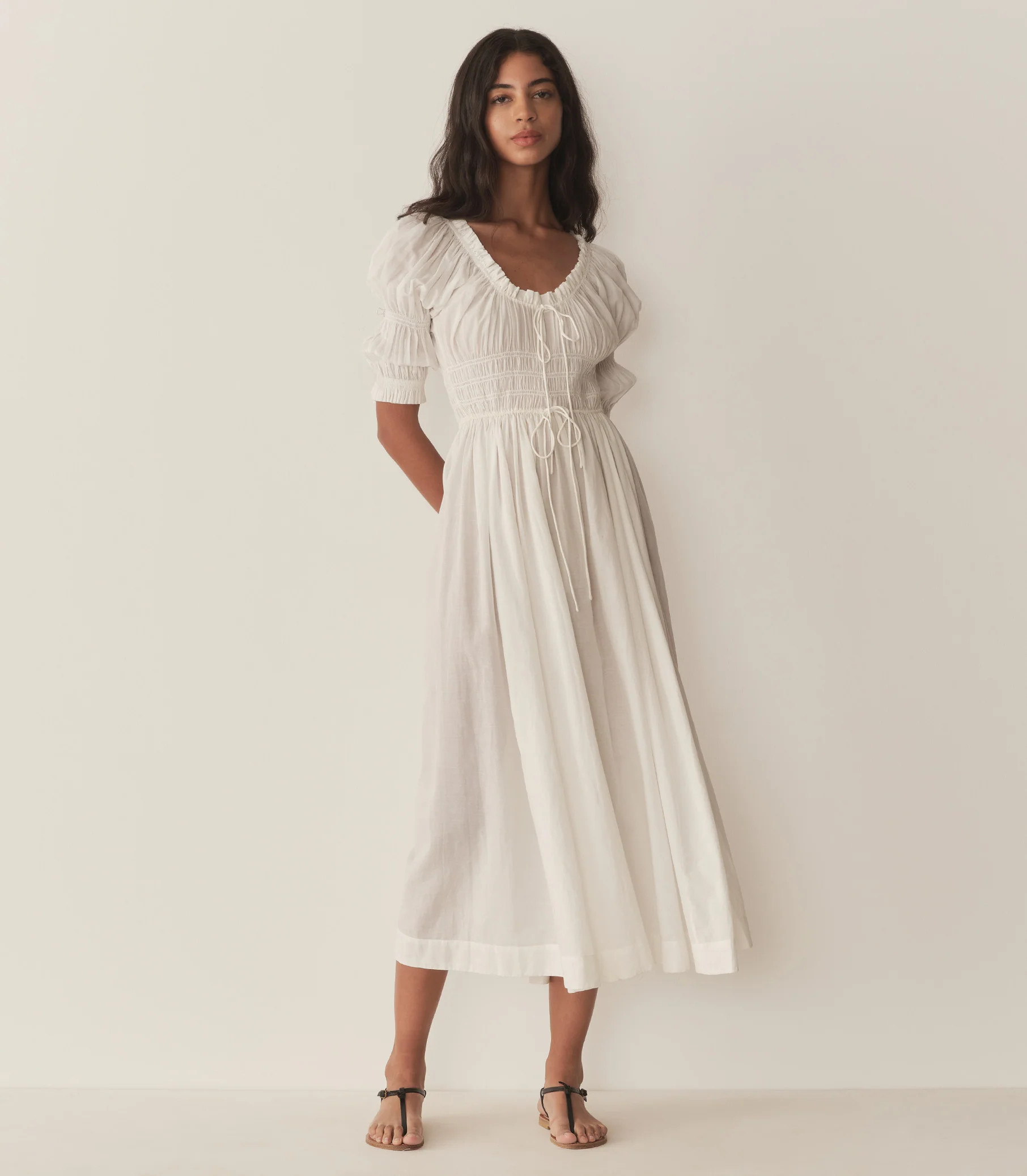 Ischia Dress - Salt | DÔEN | DOEN