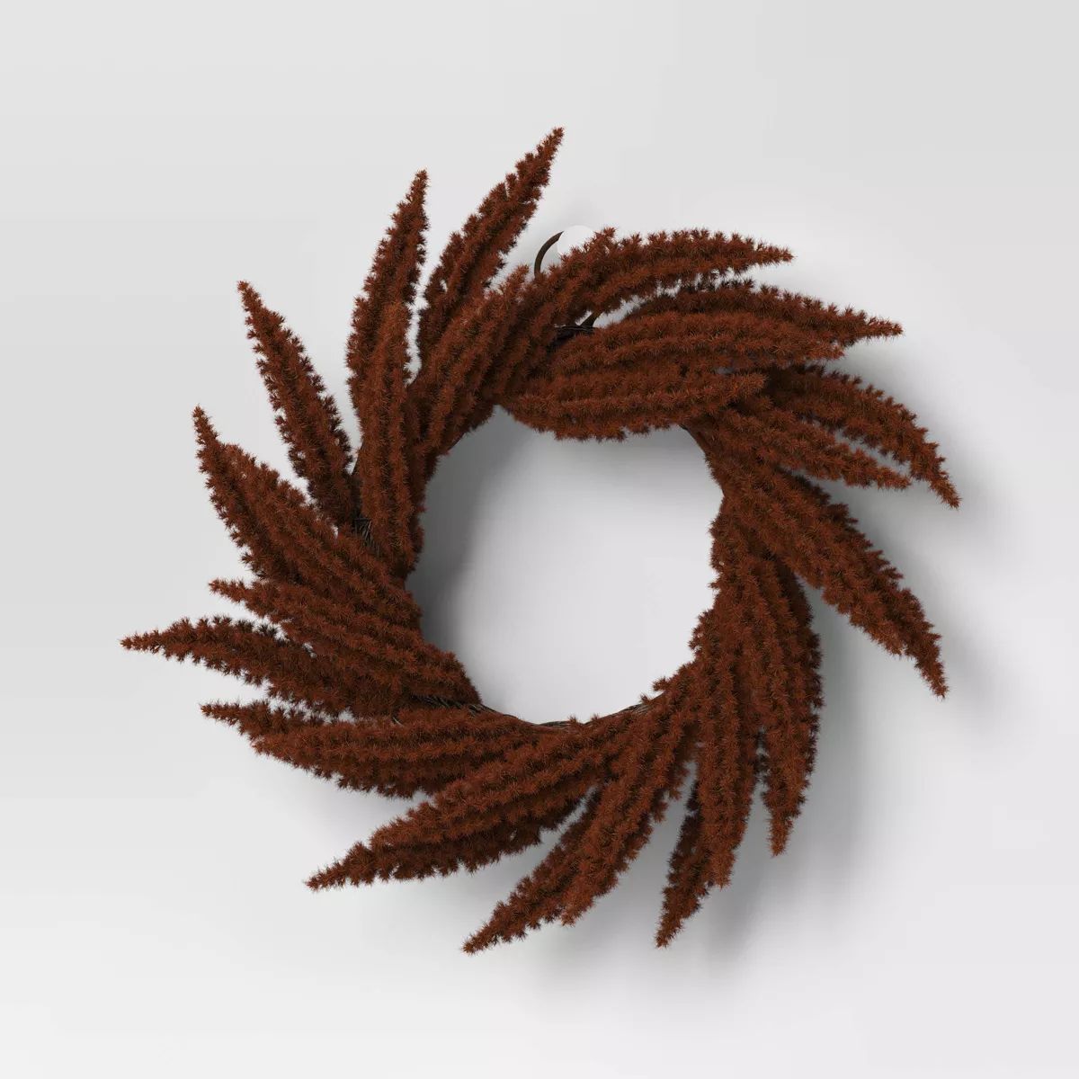 12" Grass Mini Fall Artificial Wreath Orange - Room Essentials™ | Target