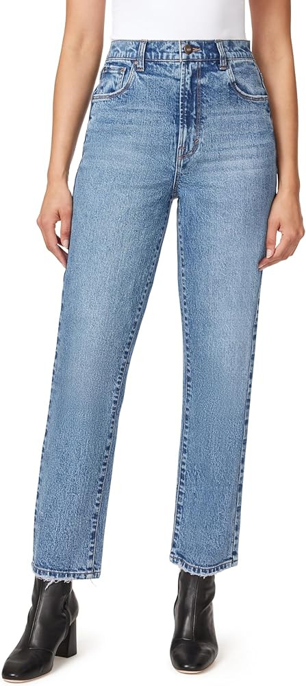 kensie Jeans for Women The Emilia Retro Luxe High Rise Slim Straight 28-Inch Inseam, Sizes 0-14 | Amazon (US)