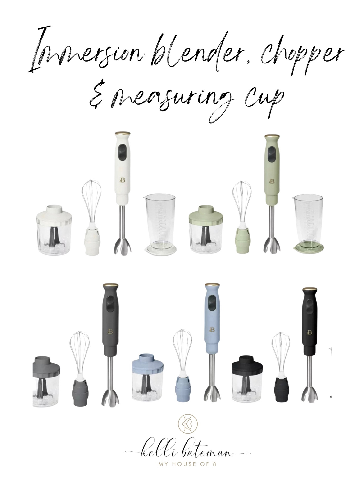 Immersion blender, chopper and measuring cup 


#LTKFind #LTKhome #LTKfamily