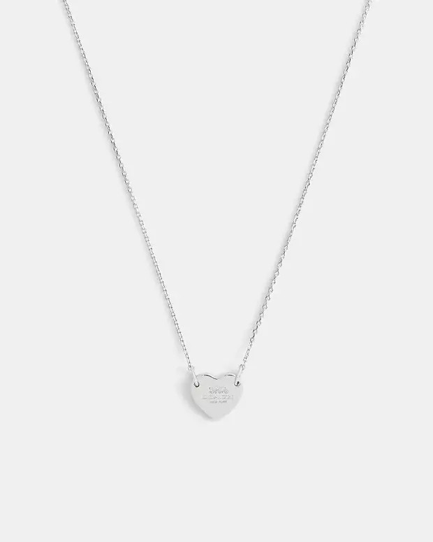 Coach Heart Pendant Necklace | Coach Outlet US