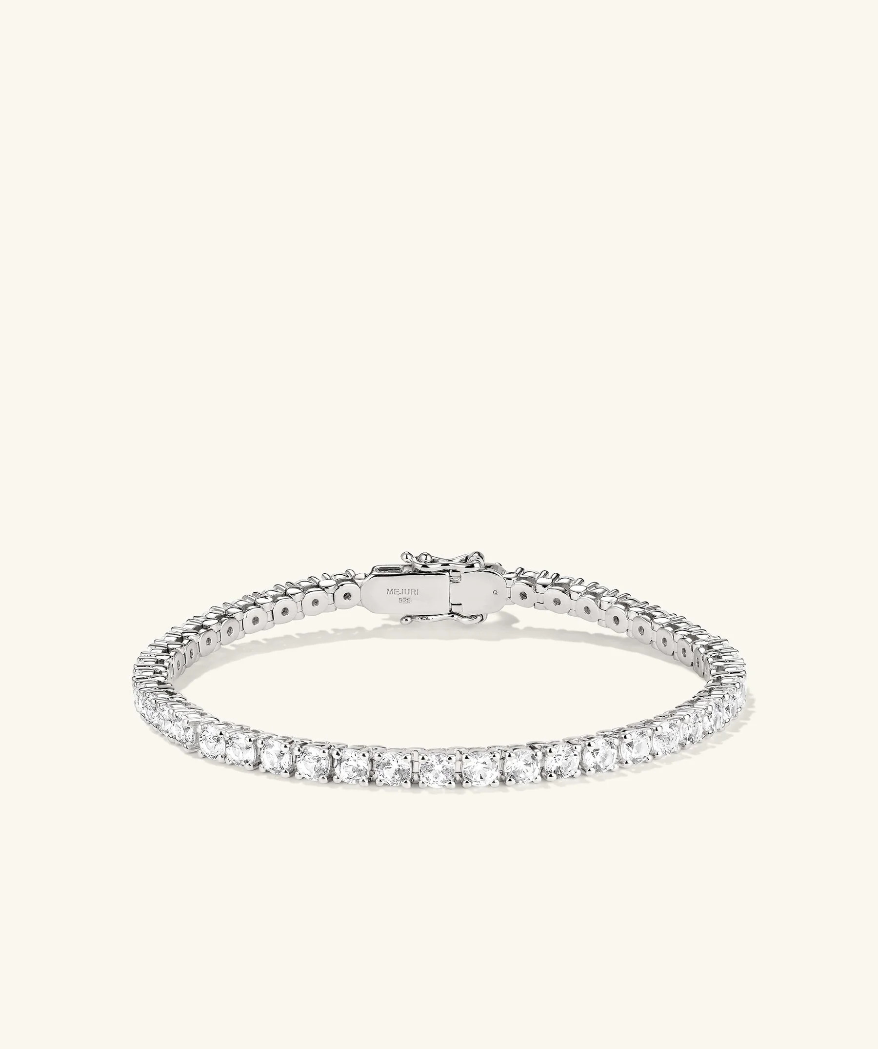 Lab Grown Sapphire Tennis Bracelet | Mejuri Fine Crew