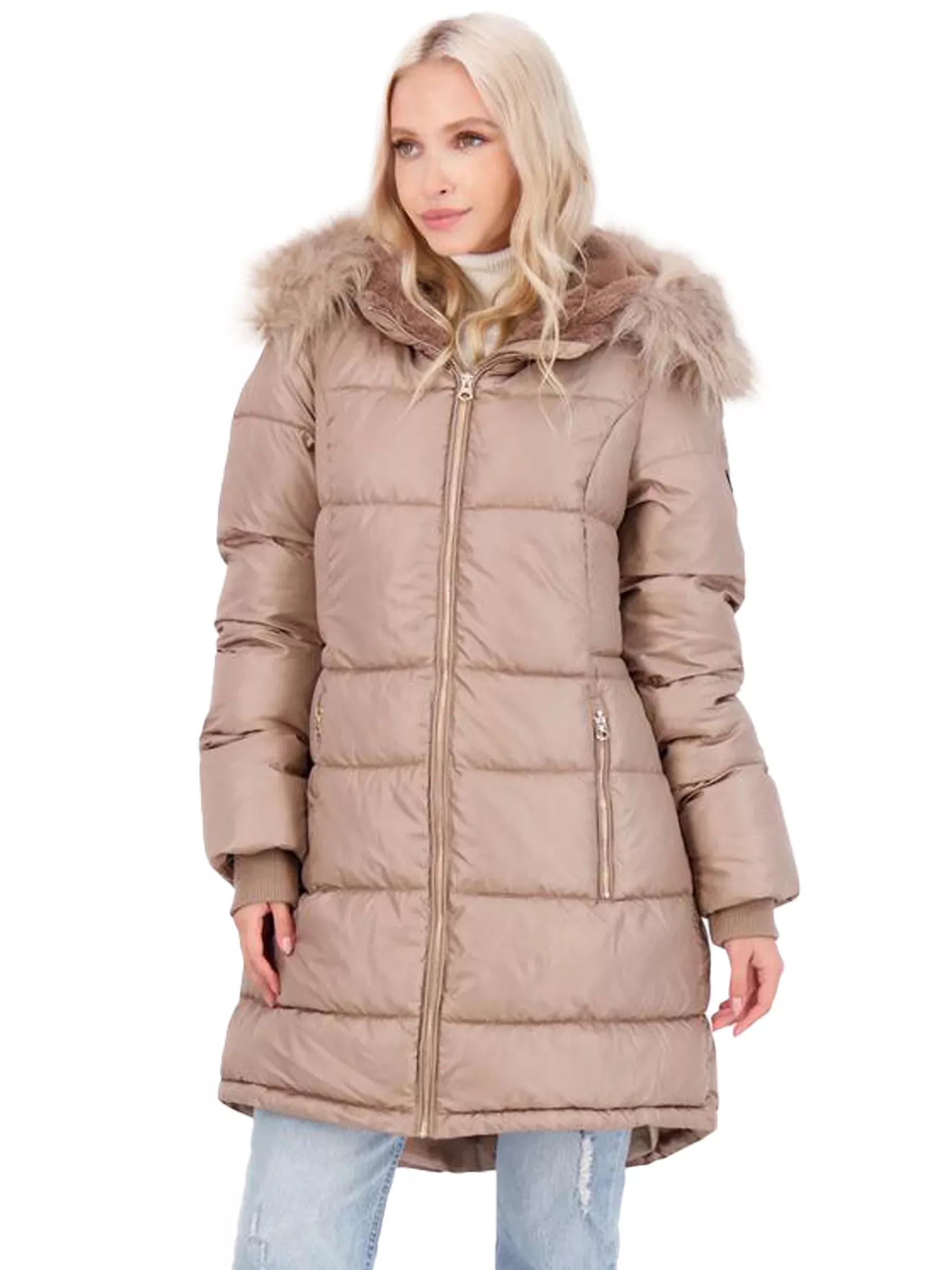 Jessica simpson long outlet puffer coat