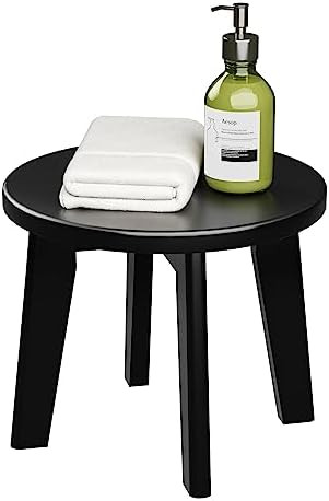 Shower Shaving Foot Rest Stool,Bamboo Step Stool for Kids Adults Small Portable Wooden Stools for... | Amazon (US)