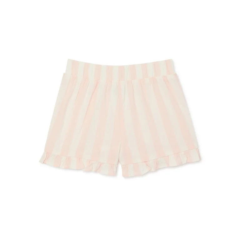 Garanimals Baby and Toddler Girl Ruffle Hem Shorts, Sizes 12M-5T | Walmart (US)