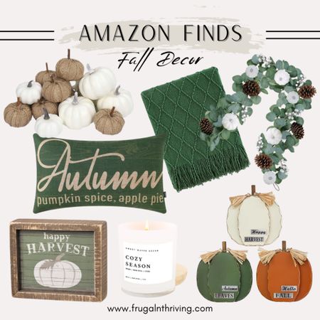 Fall decor from Amazon 🍂

#amazon #homedecor #falldecor

#LTKhome #LTKSeasonal #LTKstyletip