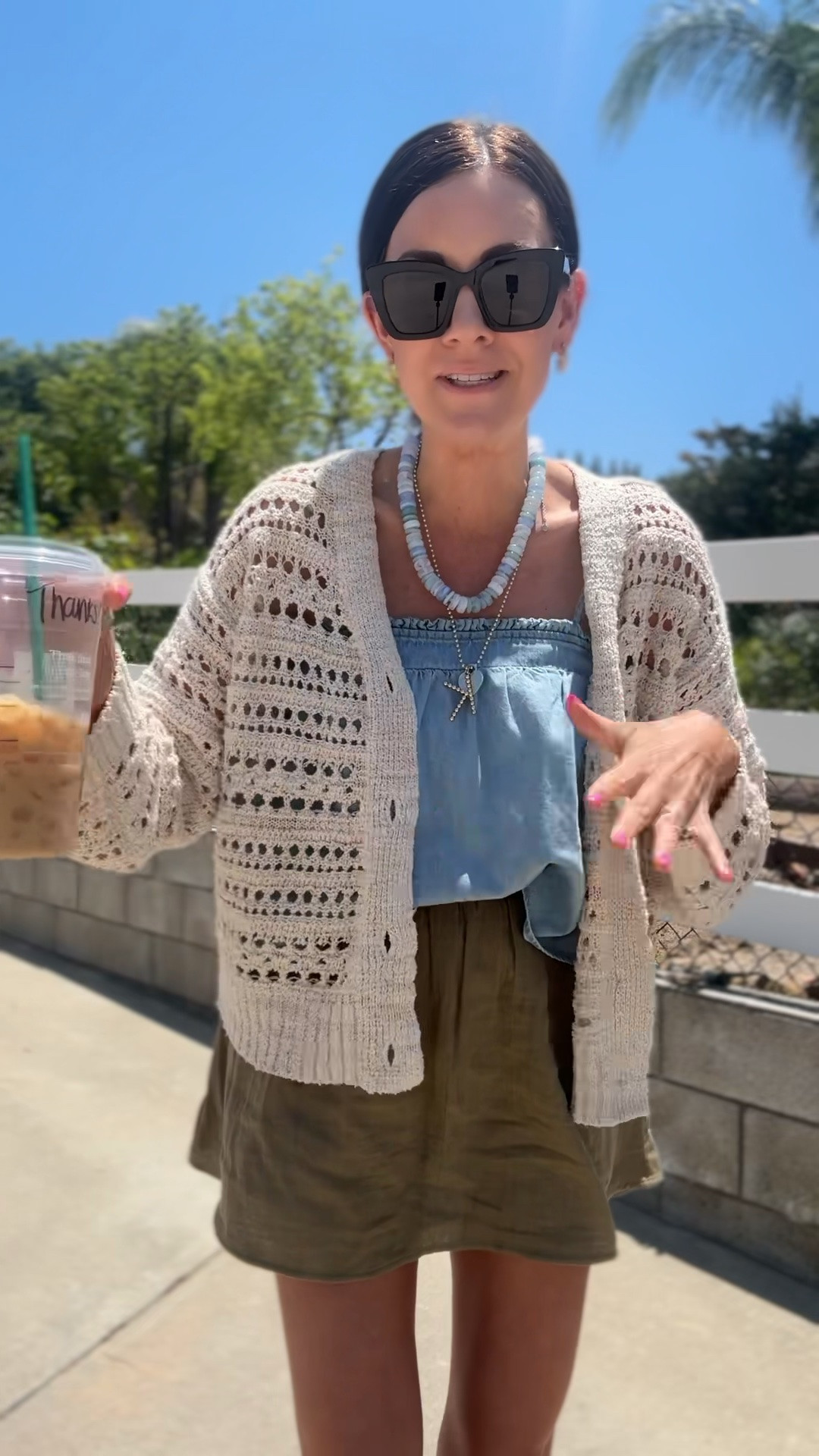 Small cardigan
Medium tank
Xs skort
OOTD details🤍

#LTKmomlife #LTKSeasonal #LTKSaleAlert