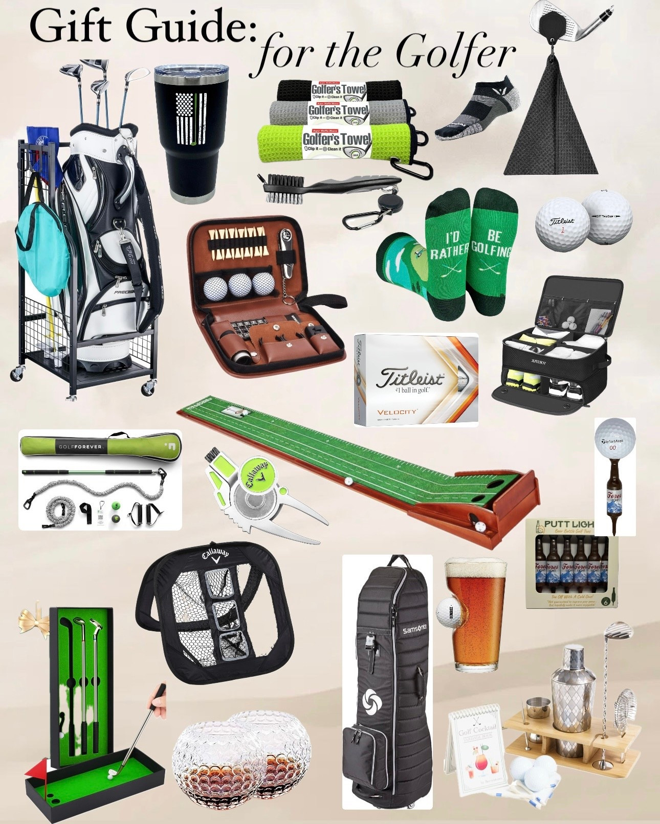 Gift Guide: for the Golfer 🏌🏽 These holiday gifts from Amazon are perfect for the golf lover! 

golfer gifts, gifts for him, gifts for dad, gifts for husband, gifts for boyfriend, gifts for brother, gifts for father in law, Amazon gifts, Father’s Day gifts,

#LTKHoliday #LTKGiftGuide #LTKSaleAlert