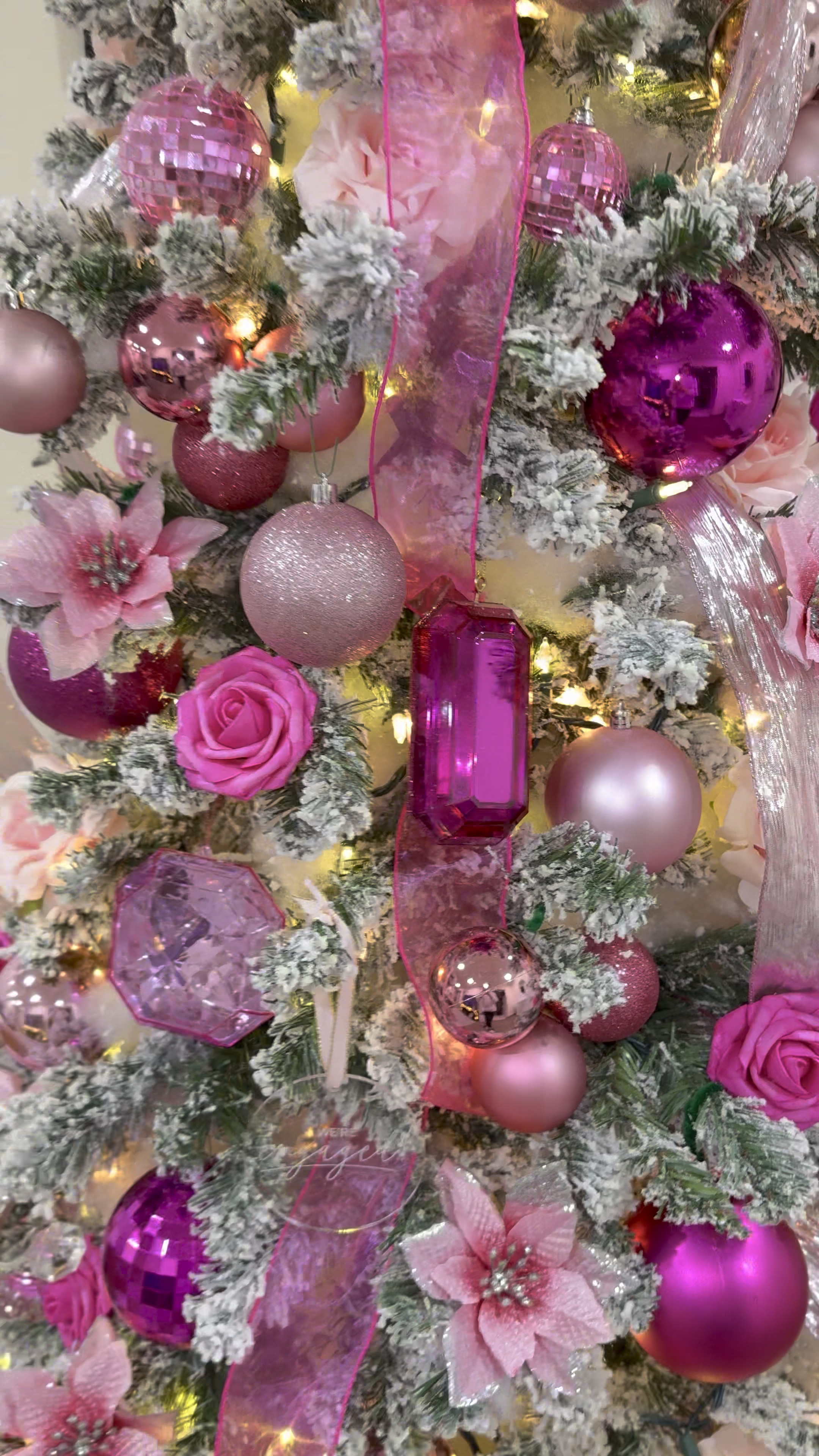 2024 Christmas tree design 🩷 Pinkmas ✨🎄

#LTKSeasonal #LTKHoliday #LTKHome