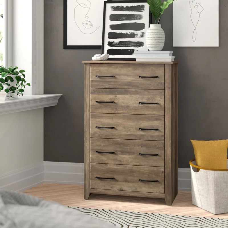 Walter 5 Drawer 30.7" W Dresser | Wayfair North America