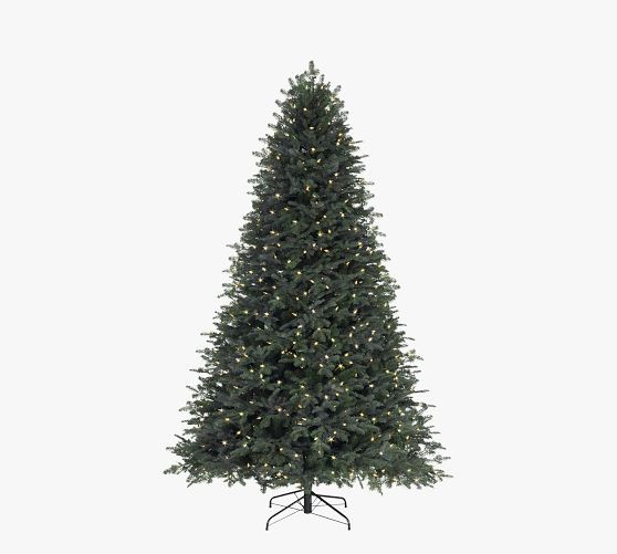 Tree Classics by Balsam Hill Lit Grand Fir Faux Christmas Tree | Pottery Barn (US)