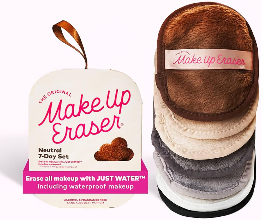 7-Day Set, Erase All Makeup with Just Water, Including Waterproof Mascara, Eyeliner, Foundation, ... | Amazon (US)
